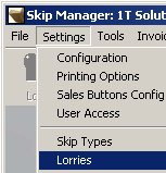 Menu: Settings, Lorriess